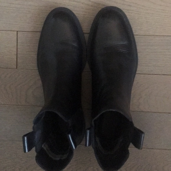 NWOT Zara Leather Chelsea Boots - Picture 4 of 7